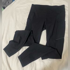 Black Lululemon Leggings, Size 6